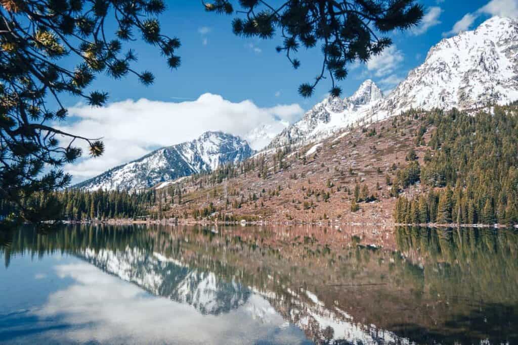 taggart lake, a short hike on a one day in grand teton itinerary