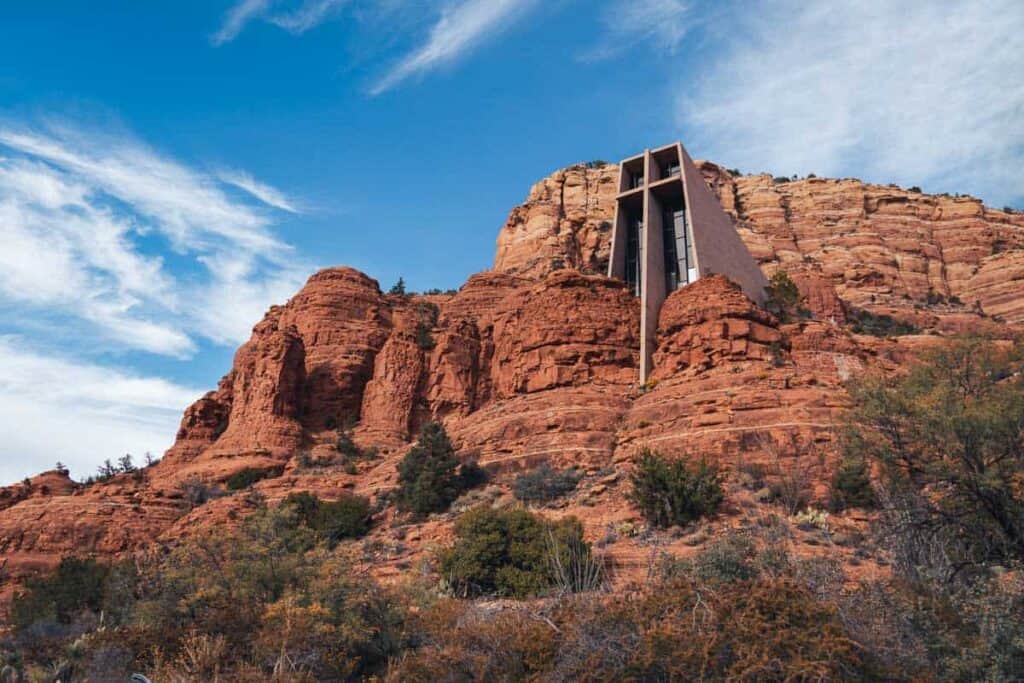 Chapel of the Holy Cross, a must-visit on a one day in Sedona itinerary