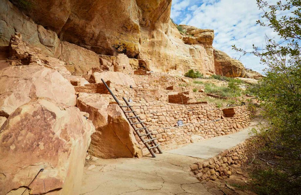 Wetherill Mesa's Step House is one of the only cliff dwellings you can visit freely without a guide. The incredible Step House cave dwelling of Mesa Verde National Park, Colorado