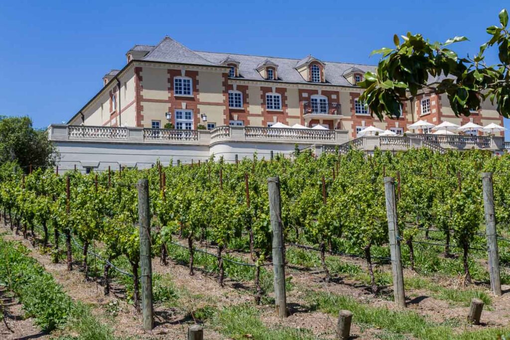 Beautiful Chateau, Domaine Carneros a place to taste great wine in Napa Valley, California