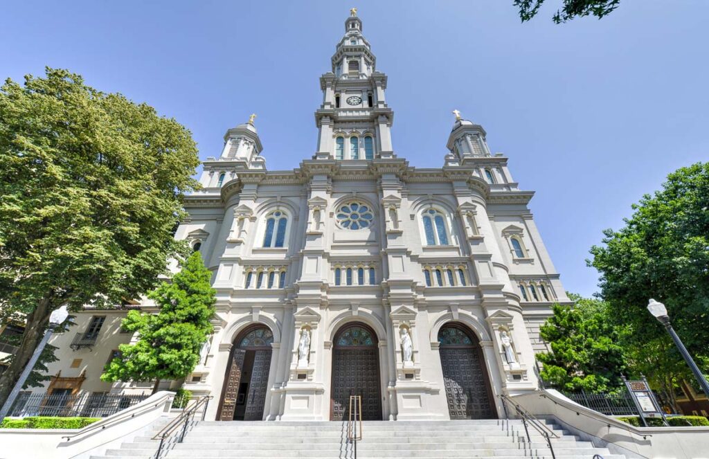 Cathedral of the Blessed Sacrament in Sacramento, California.