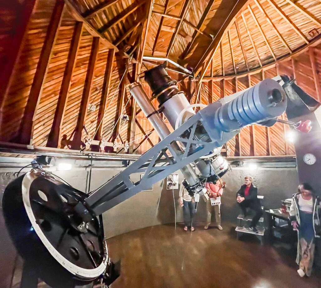 Lowell Telescope interior view, one of the best things to do on a one day in Flagstaff itinerary