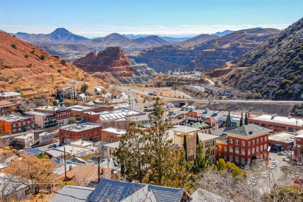 The town of Arizona Bisbee