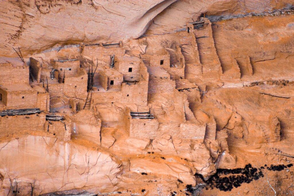 Arizona Navajo National Monument cliff dwellings