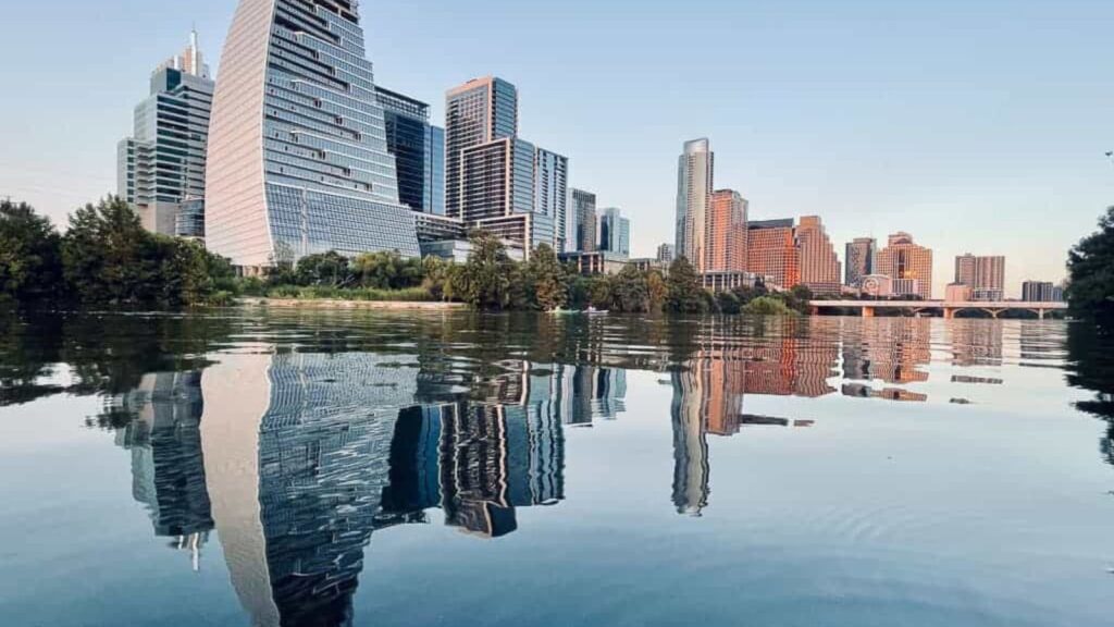 Lady Bird Lake in Austin Texas