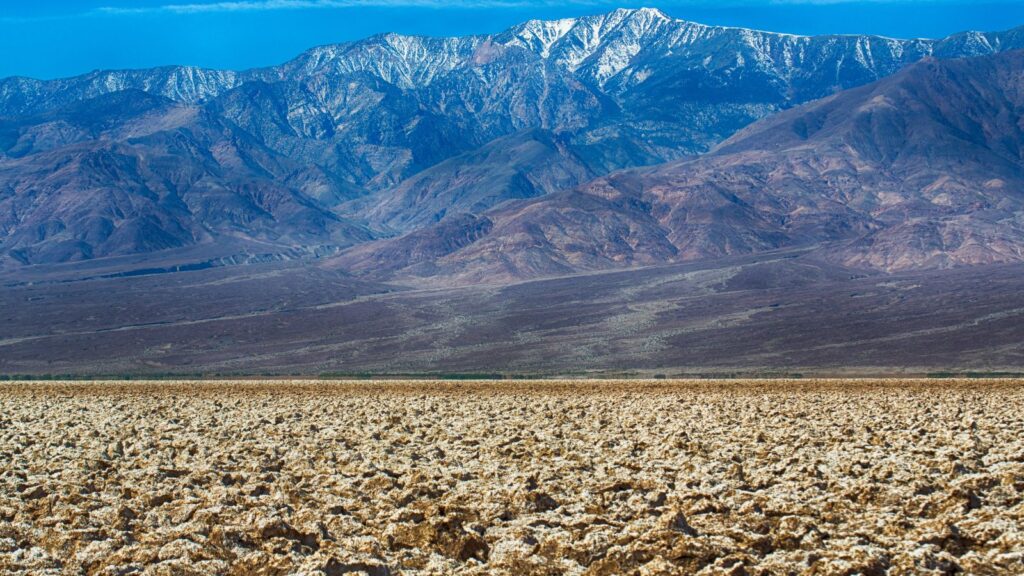 View of Death Valley from the Devil's Golf Course