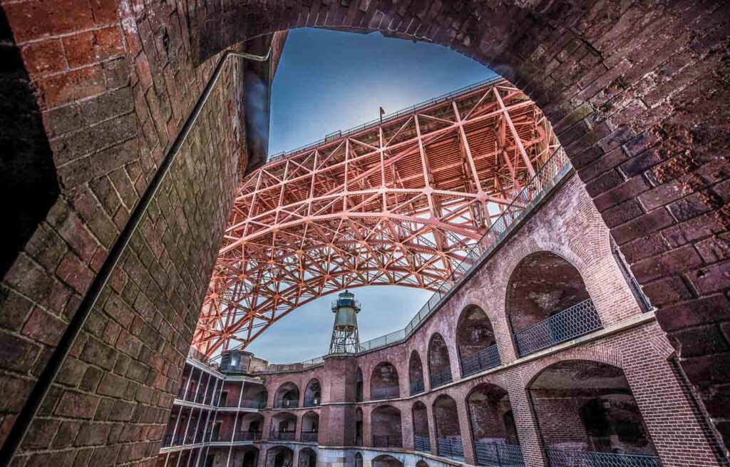 Fort Point National Historic Site Golden Gate Bridge California Landmark