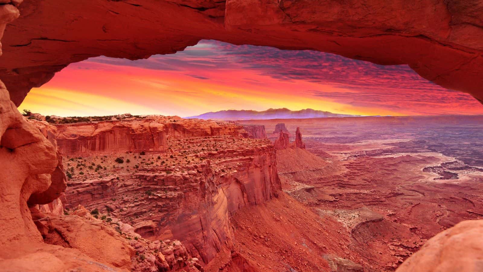 Canyonlands National Park Mesa Arch Sunrise in Utah
