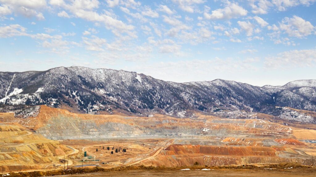 The remains of the Montana, The Berkeley Pit, Butte