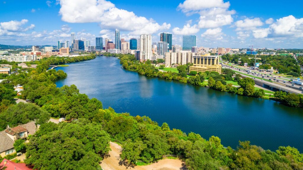 Texas, Austin River Skyline