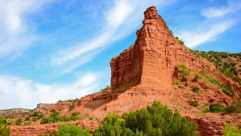 Rock formations at Caprock Canyons State Park and Trailway