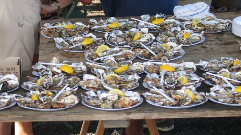 Endless plates of Oysters 