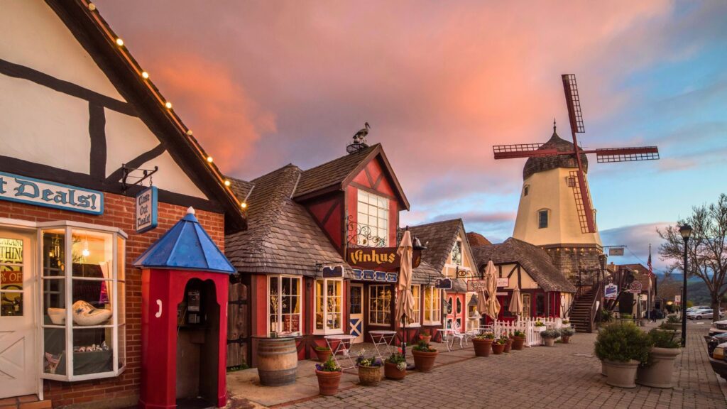 California, Solvang Architecture