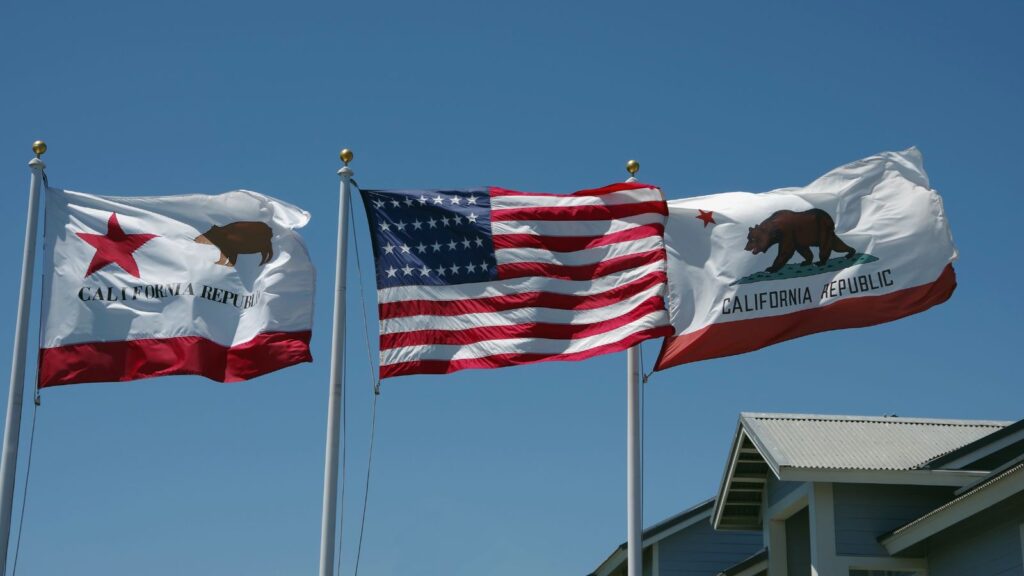 Historic California Flags