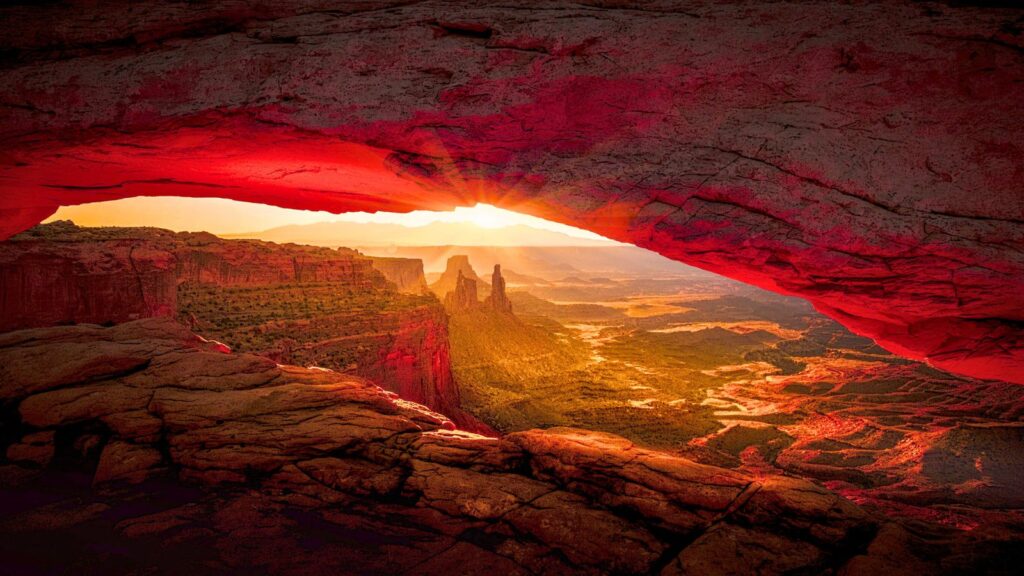 Canyonlands National Park Mesa Arch Sunrise in Utah