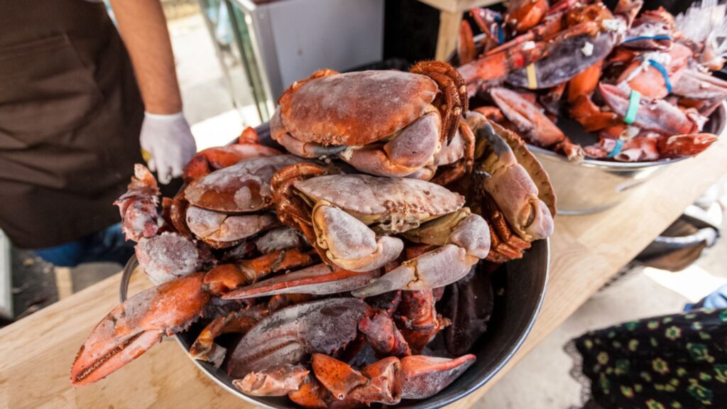 Giant bowl of crabs 