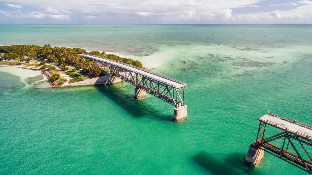 Florida, Bahia Honda State Park Bridge,