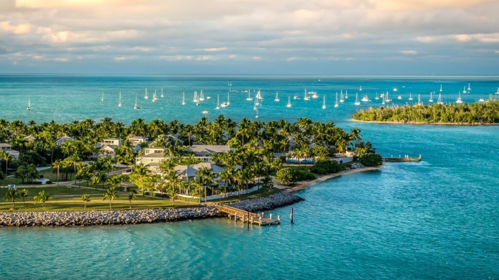 Beautiful view of Florida, Key West, Florida Keys