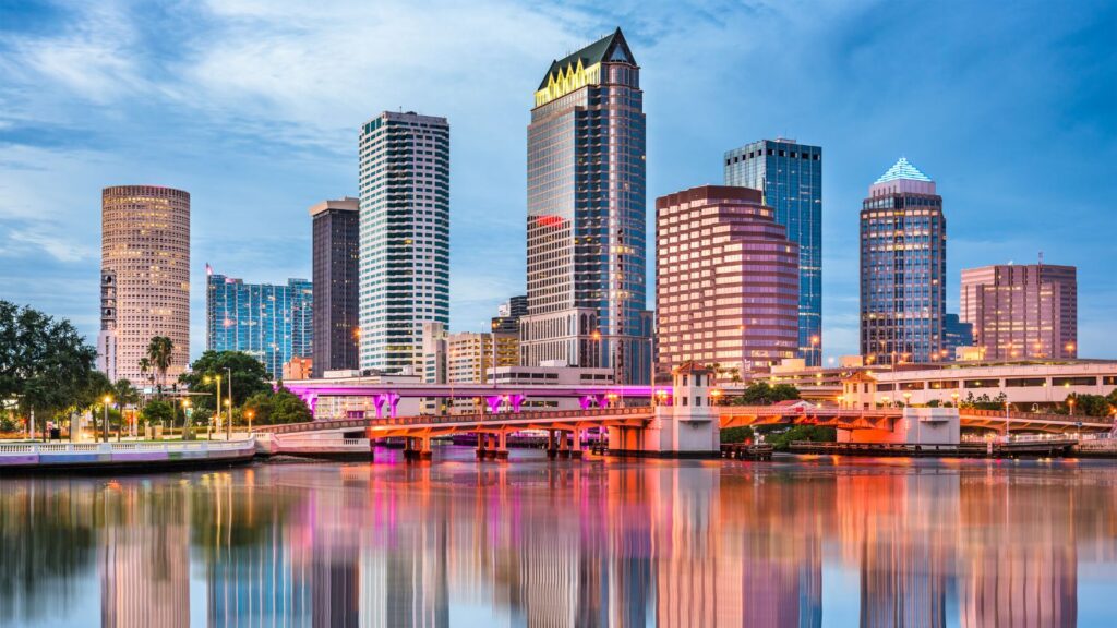 Florida, Tampa Bay Skyline, one of the most expensive US cities