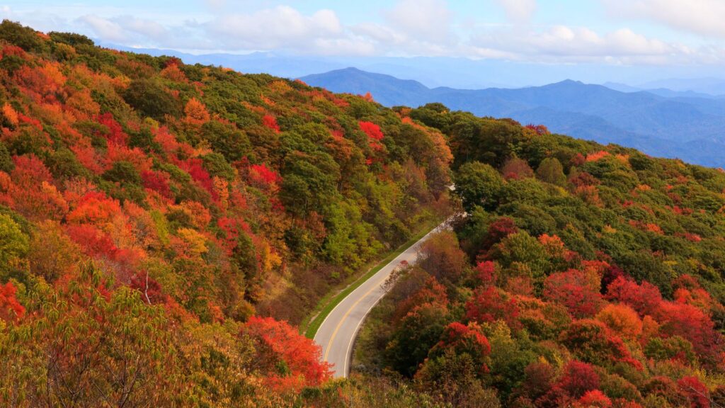 North Carolina, Cherohala Skyway in the Fall