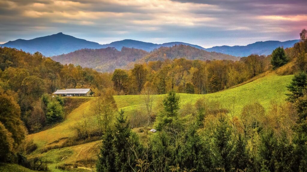 North Carolina, Landscapes in Boone