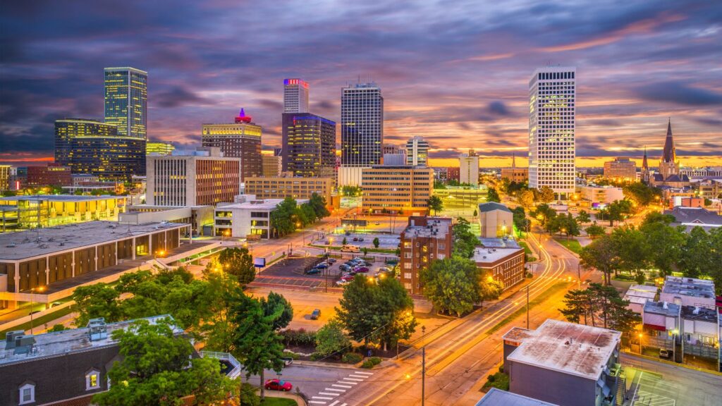 Tulsa, Oklahoma, USA Skyline