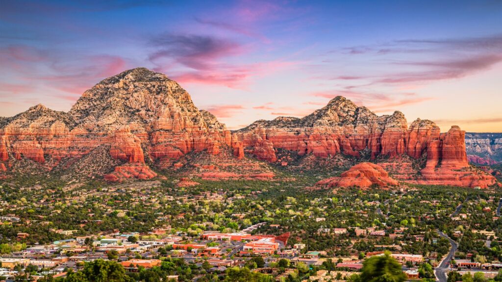 Sedona, Arizona at Airport Mesa