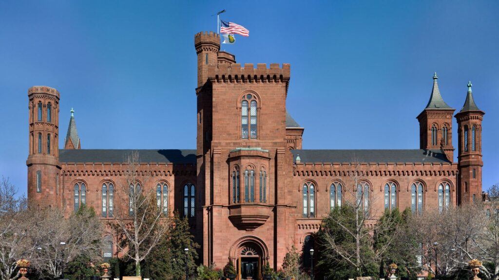 Smithsonian Institution Building Landscape