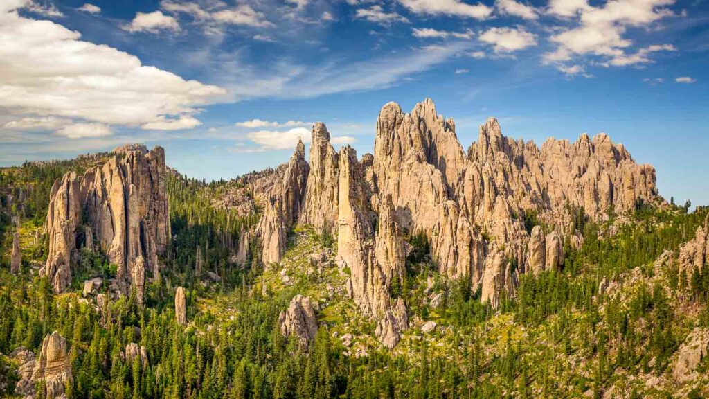 Needles Highway in Custer State Park
