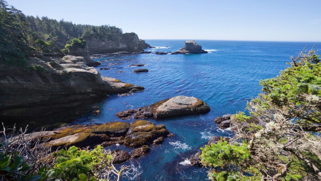 Washington, Olympic NP Lookout from Neah Bay Makah Reservation