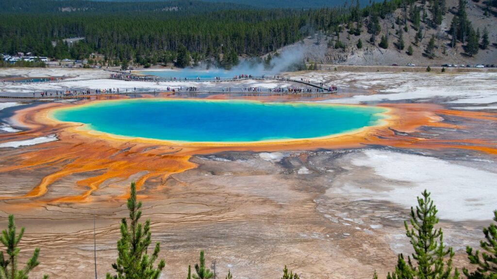 Yellowstone, Grand Prismatic Overlook