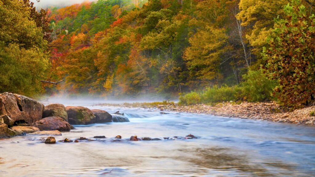 Arkansas, Autumn In The Ozark Mountains