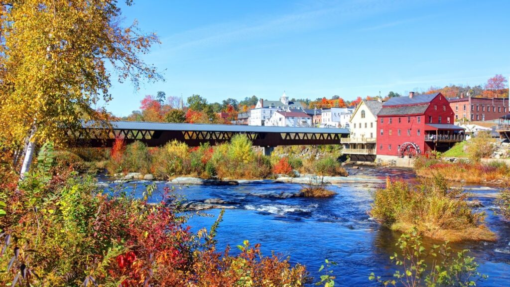 Autumn in Littleton, New Hampshire