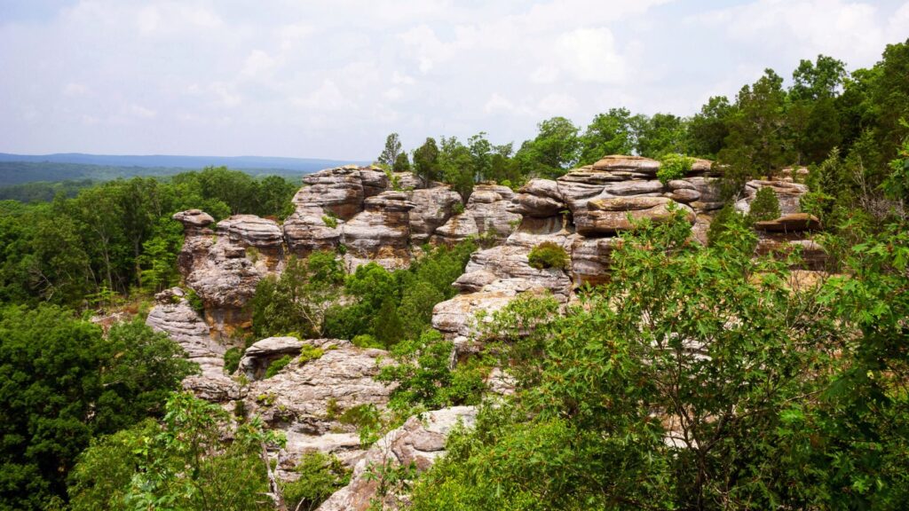 Illinois, Garden of the Gods Wilderness in Shawnee National Forest