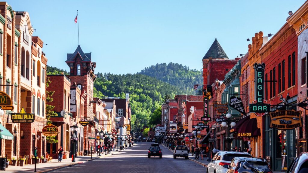 South Dakota, Deadwood mainstreet, South Dakota