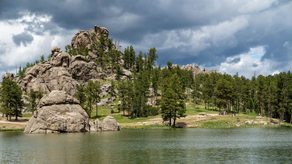 South Dakota, Sylvan Lake in Custer State Park