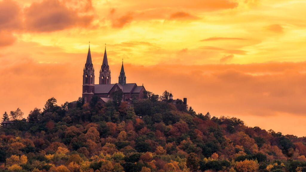 Wisconsin, Holy Hill Cathedral in Hubertus