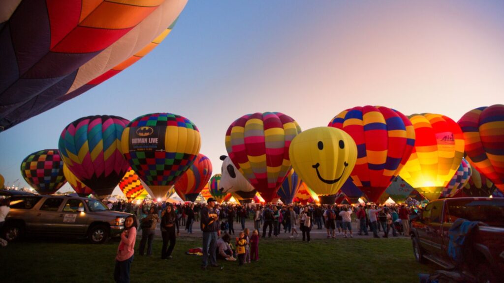 Balloon Fiesta in Albuquerque New Mexico