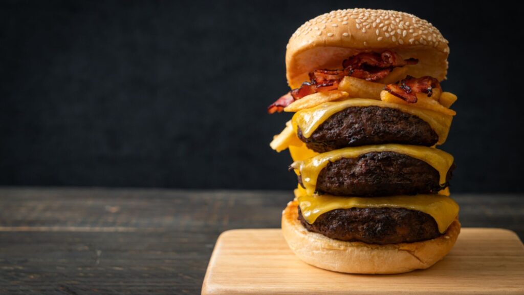 Heart Attack Grill's Quadruple Bypass Burger