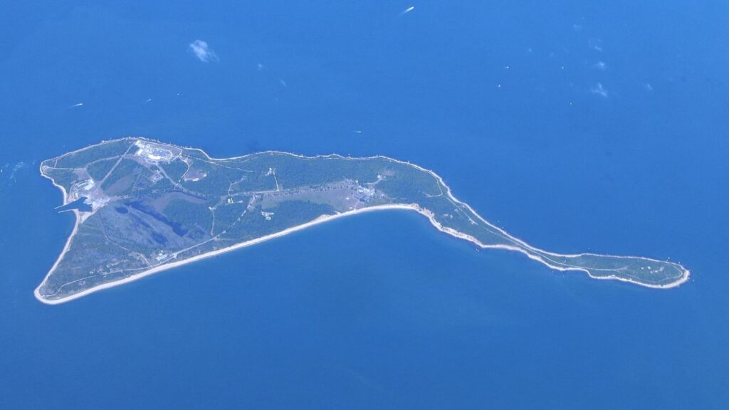 New York, Plum Island Aerial