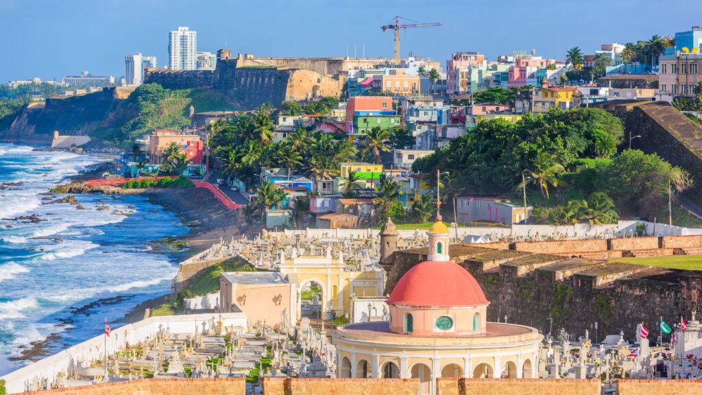 Puerto Rico, Colorful buildings of San Juan