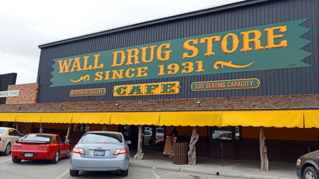 South Dakota, Wall, Wall Drug Store building sign