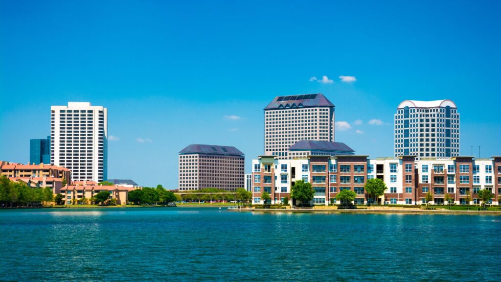 Las Colinas area of Irving, Texas