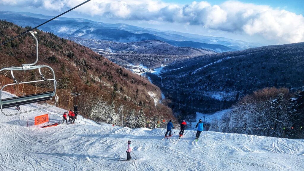 Vermont, Great View from Killington Resort