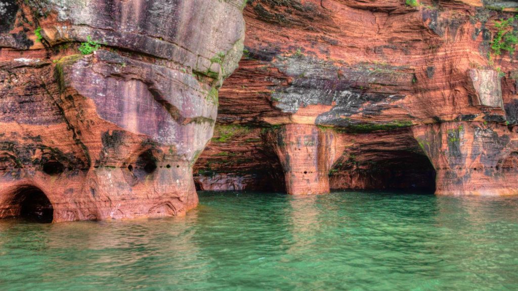 Wisconsin, Apostle Island Sea Cave
