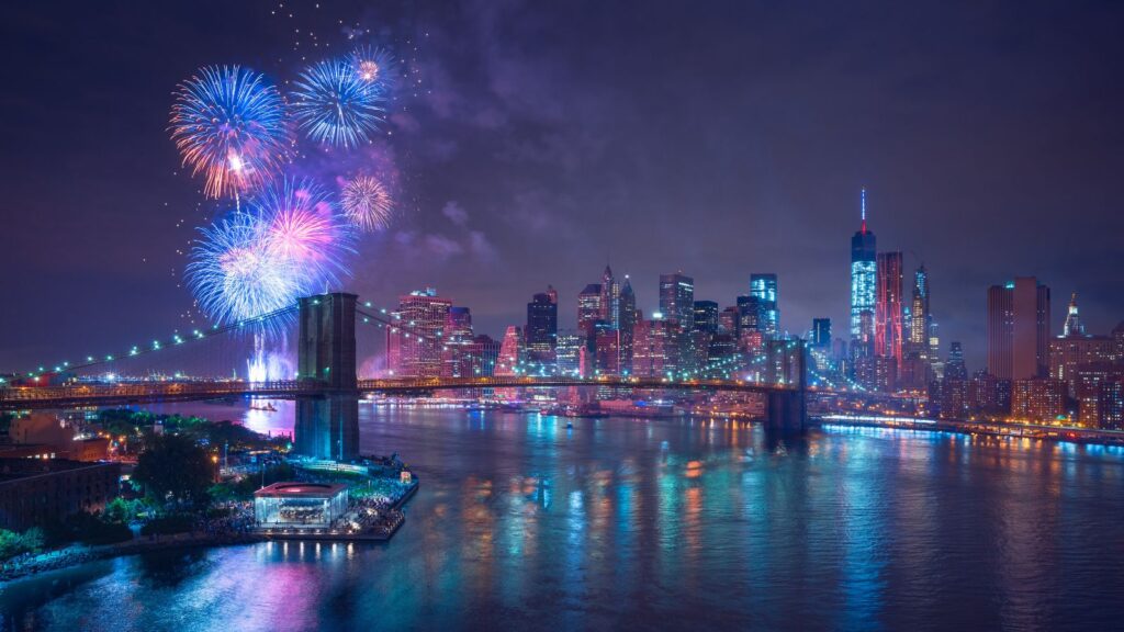 4th of July Fireworks in New-York