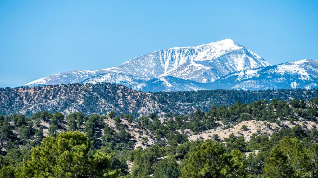 Colorado, Roky mountains Buena Vista views