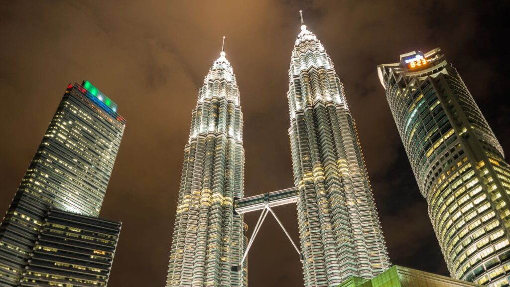 Malaysia, Kuala Lumpur, the famous Petronas Twin Towers