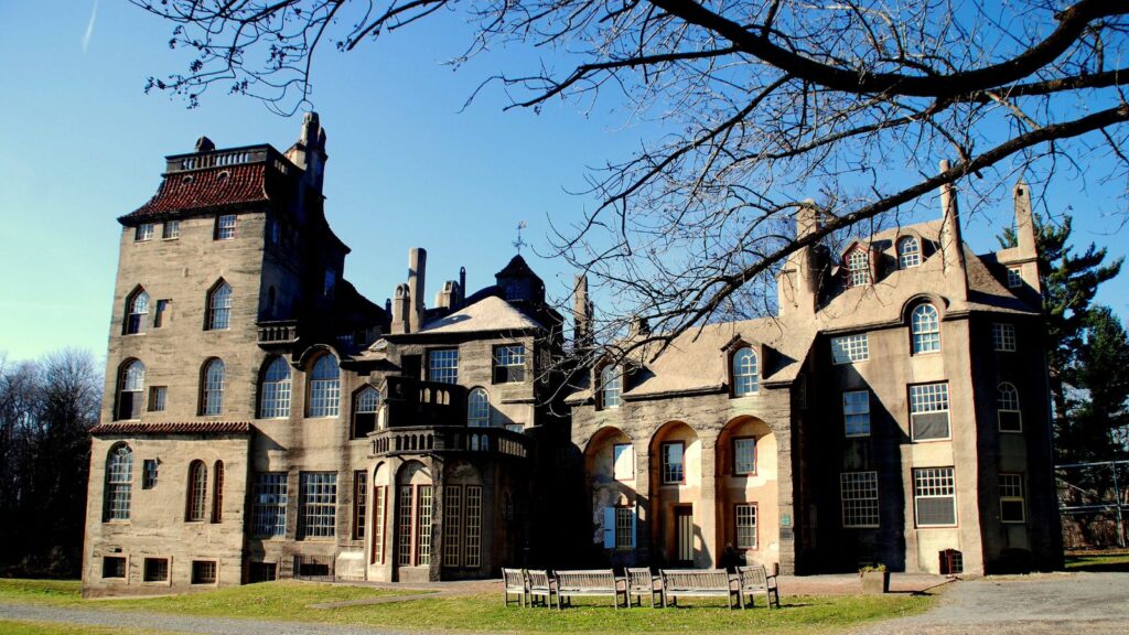 Pennsylvania, Doylestown, Fonthill Mansion,