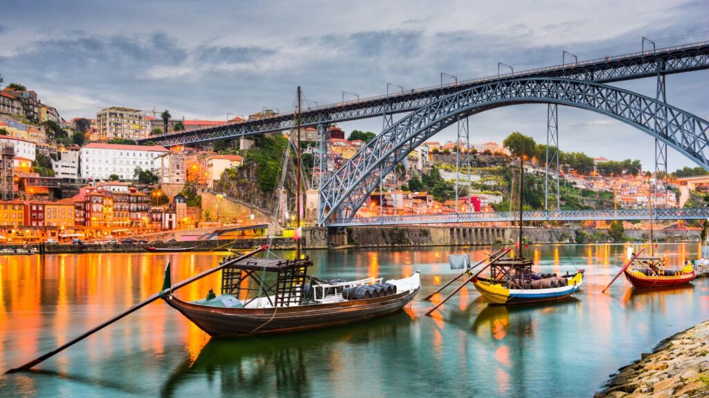 Portugal, Porto Portugal on the Douro River